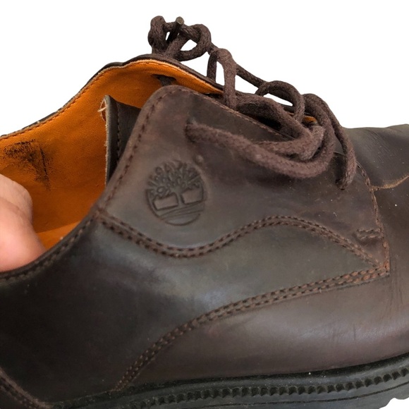 Timberland Men’s Leather Brown dress Loafers - Picture 7 of 13